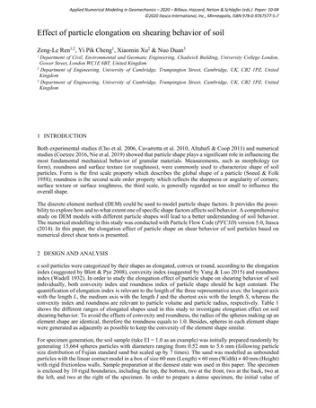 Más sobre Modelado Numérico Aplicado en Geomecánica – 2020