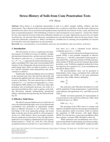 Más sobre El Comportamiento de los Suelos No Saturados