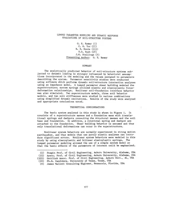 Más sobre El Comportamiento del Suelo bajo Cargas Cíclicas y Sísmicas