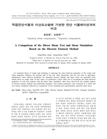 Más sobre Comparación de la Prueba de Corte Directo y la Simulación de Corte Basada en