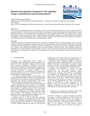 Más sobre Transporte de Etanol y Gasolina en el Borde Capilar No Monitoreado.