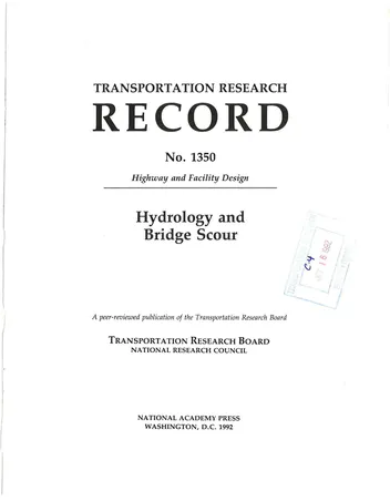 Más sobre Hidrología de Diseño de Carreteras e Instalaciones y Erosión de Puentes.