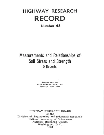 Más sobre Mediciones y Relaciones de Esfuerzo y Resistencia del Suelo